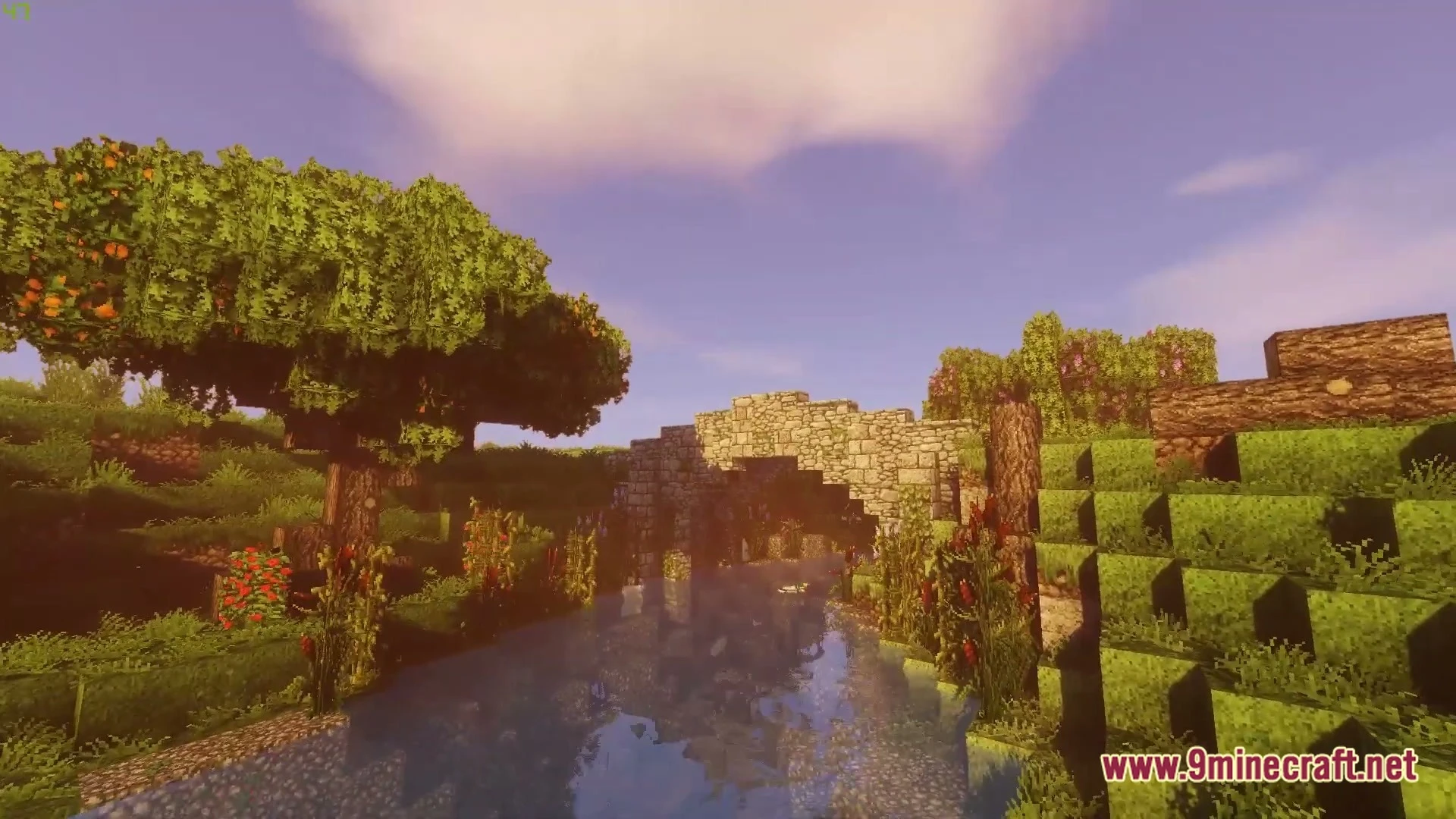 Medieval Houses with Bridge Map (26.3, 1.20.1) – Cozy Riverside Survival Base — screenshot 3