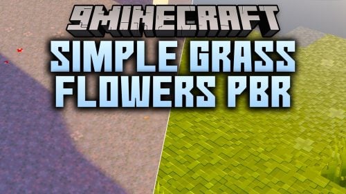 Simple Grass Flowers PBR Resource Pack (26.3, 1.20.1)
