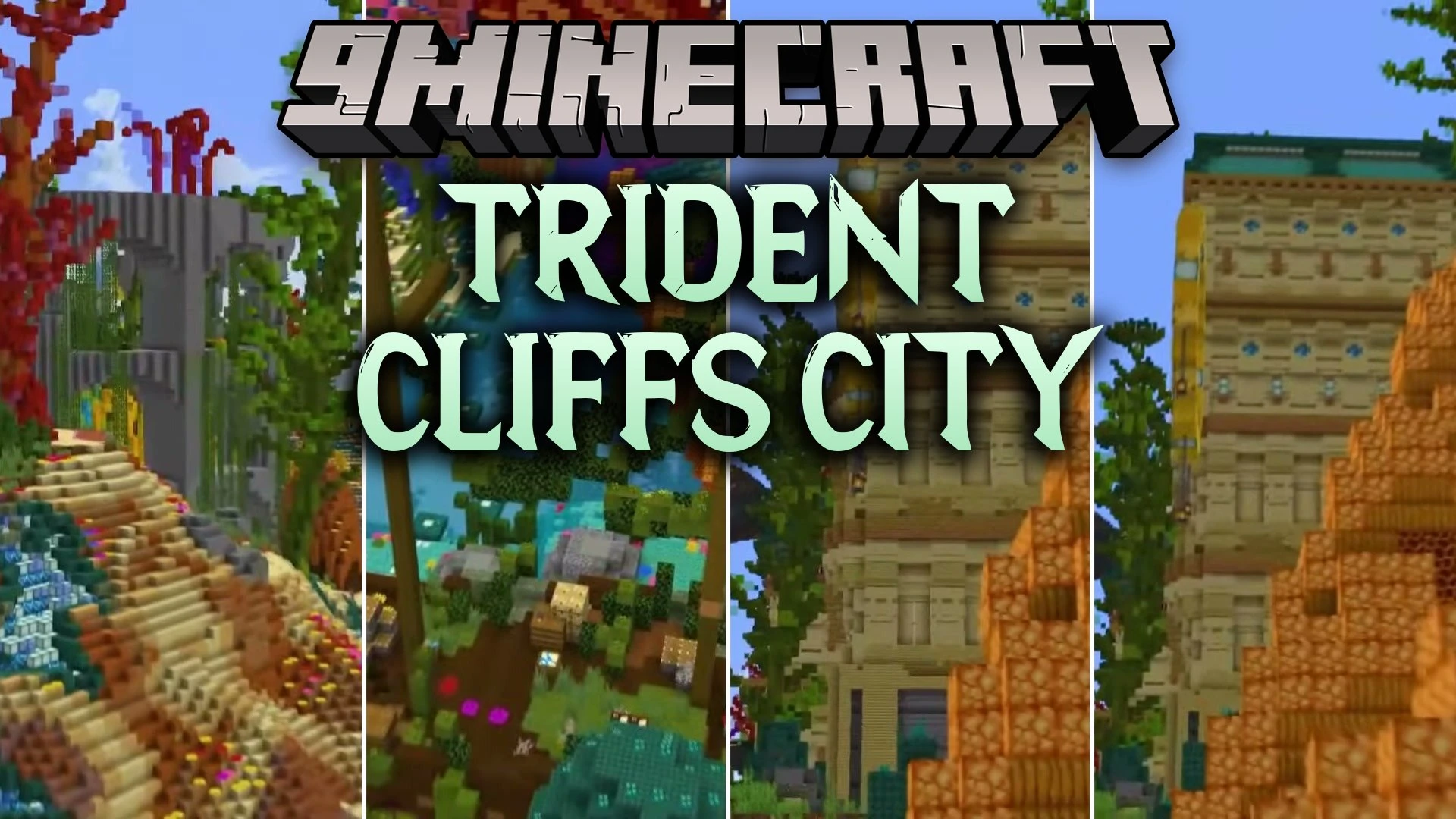 Trident Cliffs City Map (26.3, 1.20.1) – Cozy Seaside Life with Friends