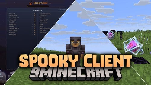 Spooky Client Mod (1.21.11) – Spot Buried Loot and Lurking Mobs