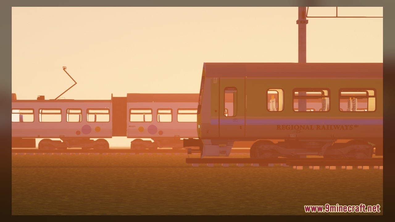 British Rail Classes 323 & 157 Model Screenshot 1
