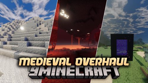 Medieval Overhaul Shader (26.x) – Realistic PBR Textures and Lighting on Bedrock