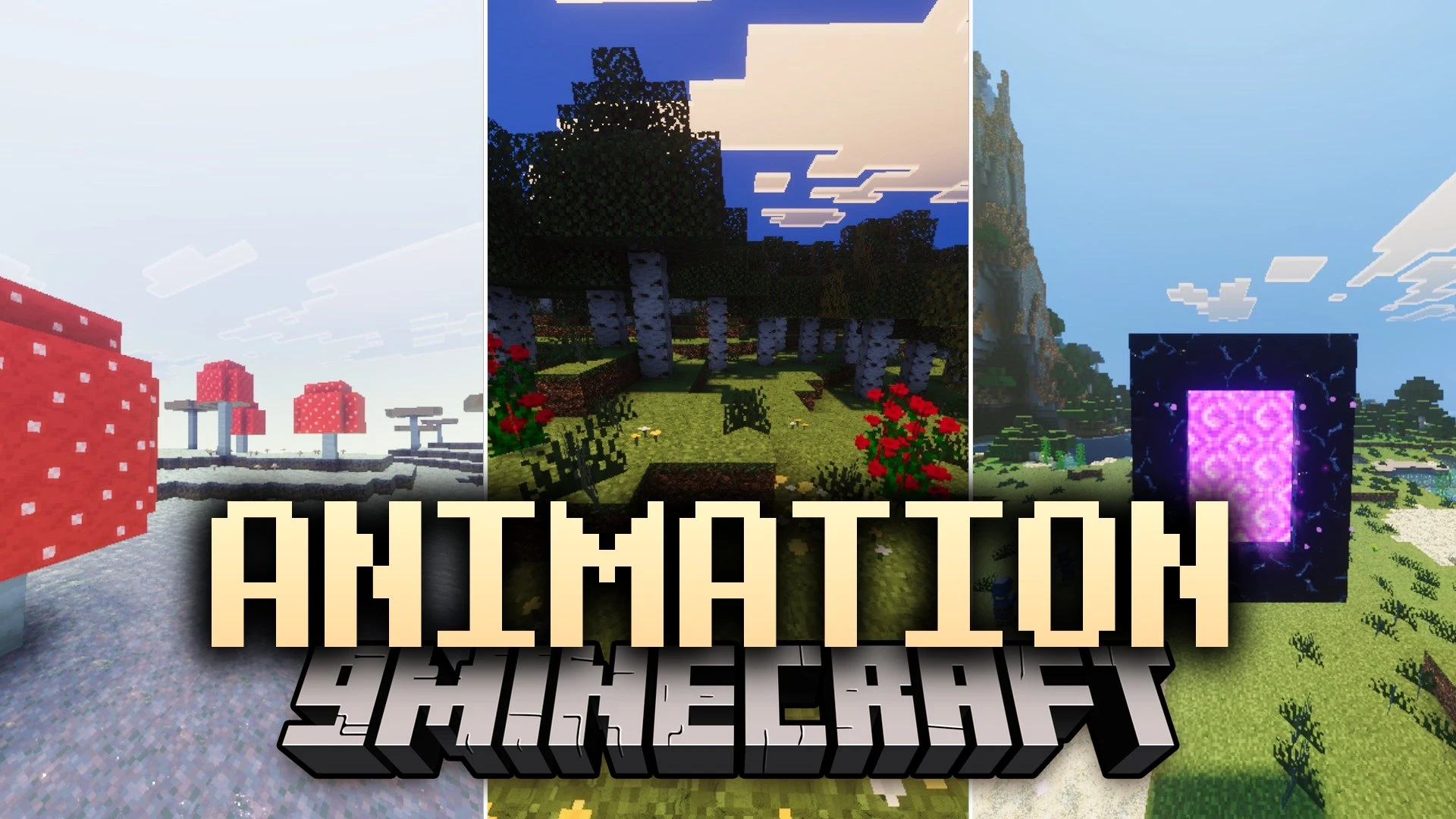 Animation Shader (26.x, 1.21) – Lag-Free Water and PBR Shading on Any Phone