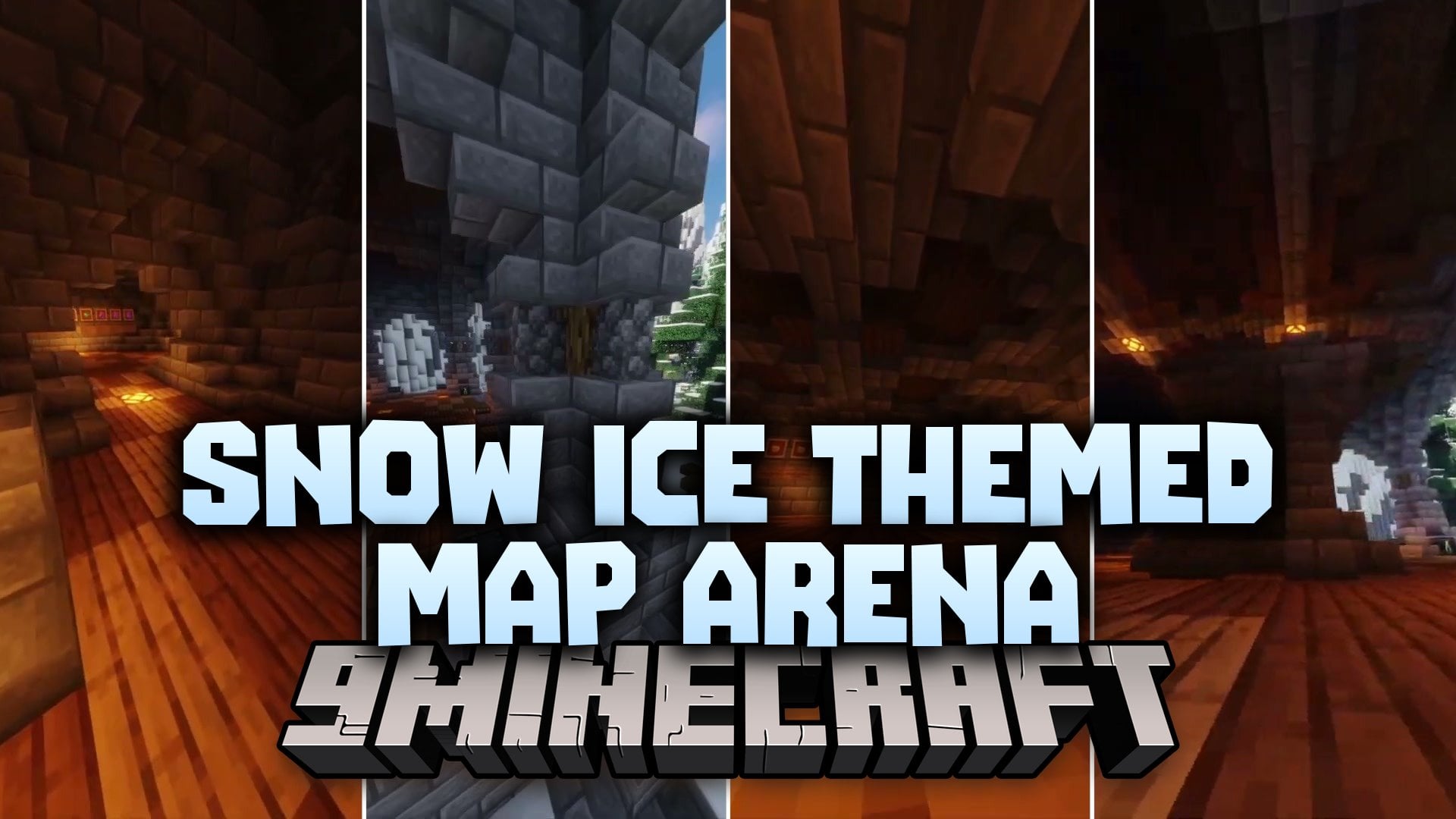 Snow Ice Themed Map Arena Map (26.3, 1.20.1) – Survive Brutal Frozen Duels