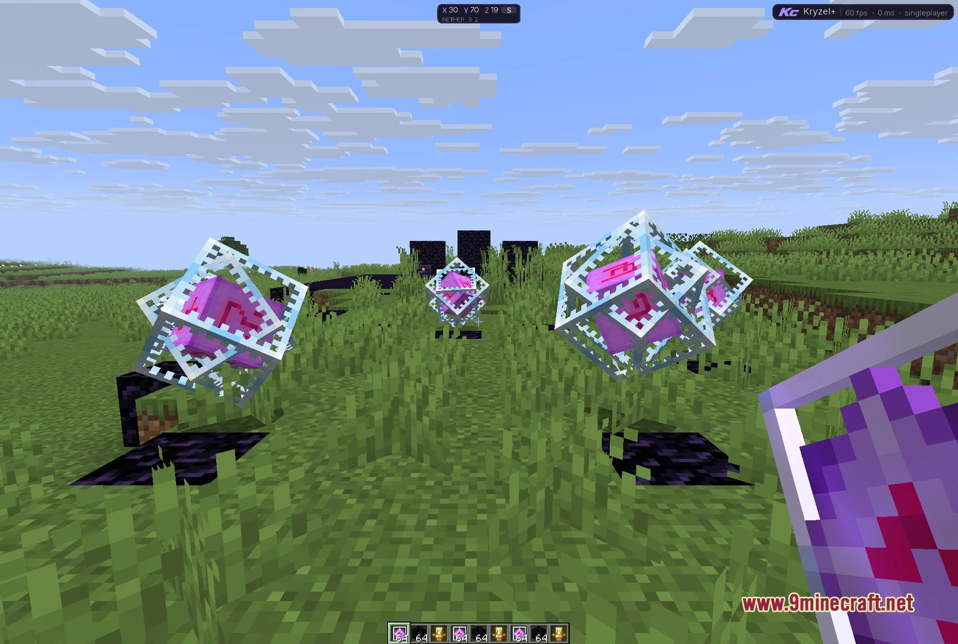 Kryzel Client Mod (1.21.11) – Dominate Intense Crystal PvP Server Battles — screenshot 2