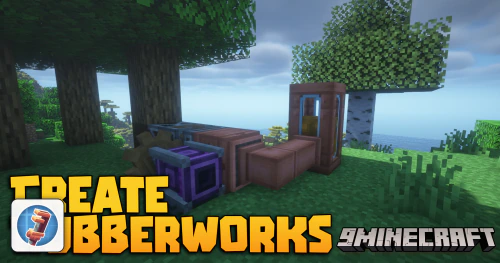 Create Rubberworks Mod (1.21.1, 1.20.1) – Adds Tree Resin Rubber