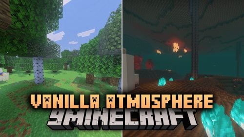 Vanilla Atmosphere Shader (26.x) – Soft Shadows and Water Caustics for Bedrock
