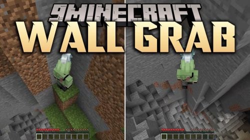 Wall Grab Mod (26.3, 1.20.1) – Survive Steep Cliff Falls By Clinging